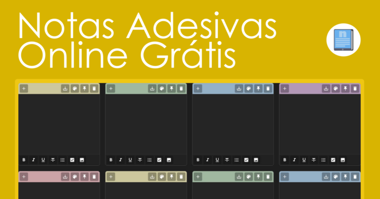 Bloco de Notas Online